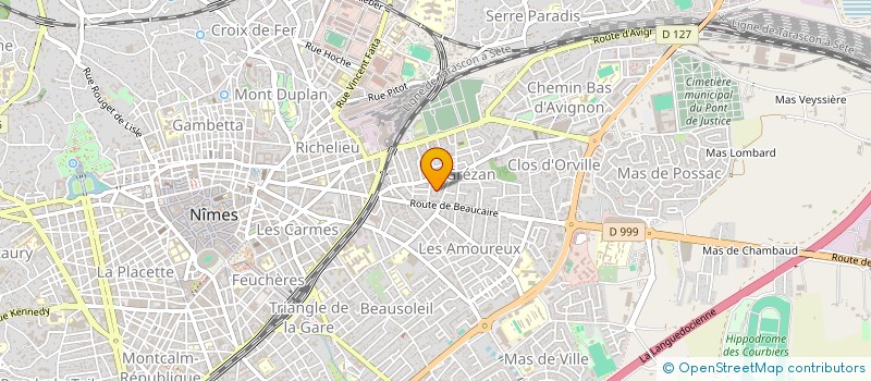 localisation de l'entreprise MONSIEUR DANIEL BAEZA à NIMES