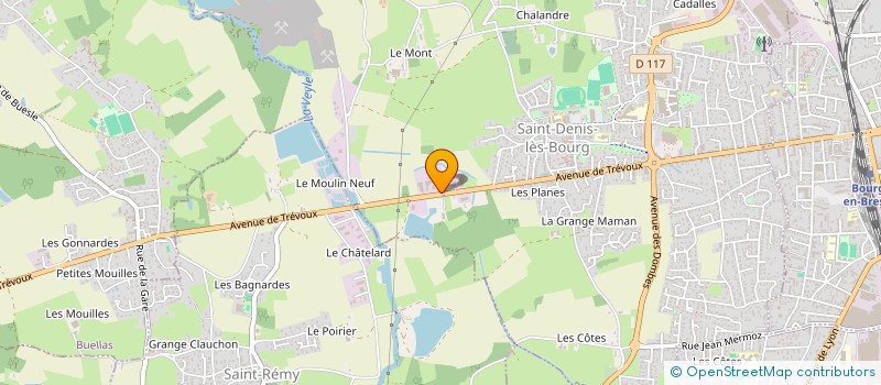 localisation de l'entreprise MONSIEUR DANIEL BAILLY à SAINT-DENIS-LES-BOURG