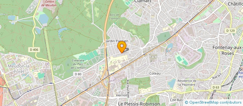 localisation de l'entreprise MONSIEUR DANIEL BAKHTIARI à CLAMART