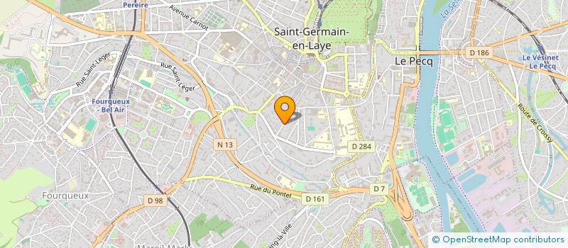 localisation de l'entreprise MONSIEUR DANIEL BALADIE à SAINT-GERMAIN-EN-LAYE