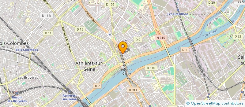 localisation de l'entreprise MONSIEUR DANIEL BALSA  ASNIERES-SUR-SEINE