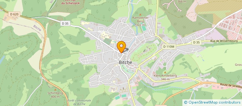 localisation de l'entreprise MONSIEUR DANIEL BALVA à BITCHE