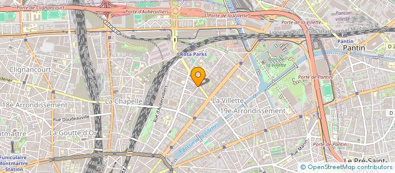 localisation de l'entreprise MONSIEUR DANIEL BANDE  PARIS