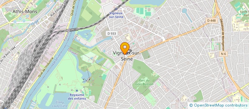 localisation de l'entreprise MONSIEUR DANIEL BAPTISTA DUARTE à VIGNEUX-SUR-SEINE
