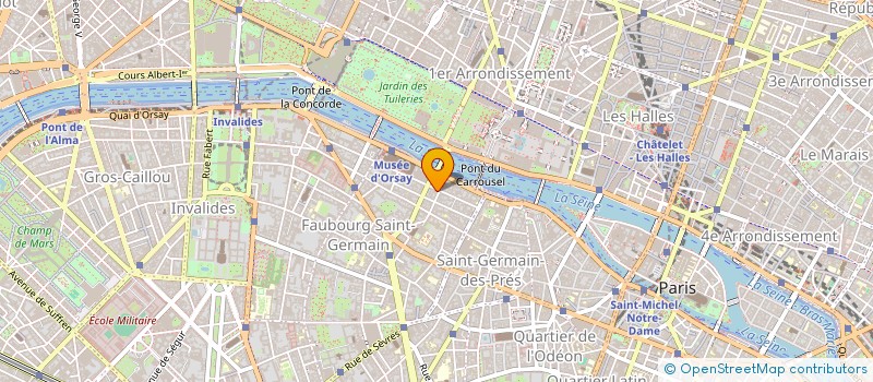 localisation de l'entreprise MONSIEUR DANIEL BARBAZANGE  PARIS