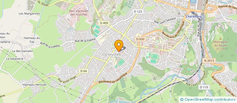 localisation de l'entreprise MONSIEUR DANIEL BARBET  CHERBOURG-EN-COTENTIN