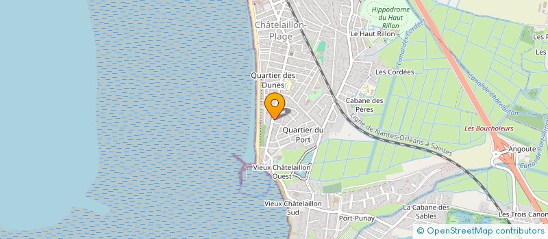 localisation de l'entreprise MONSIEUR DANIEL BARBIER à CHATELAILLON-PLAGE