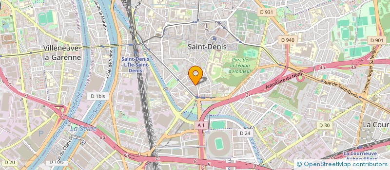 localisation de l'entreprise MONSIEUR DANIEL BARBOSA  SAINT-DENIS