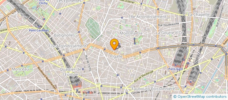 localisation de l'entreprise MONSIEUR DANIEL BARDON  PARIS