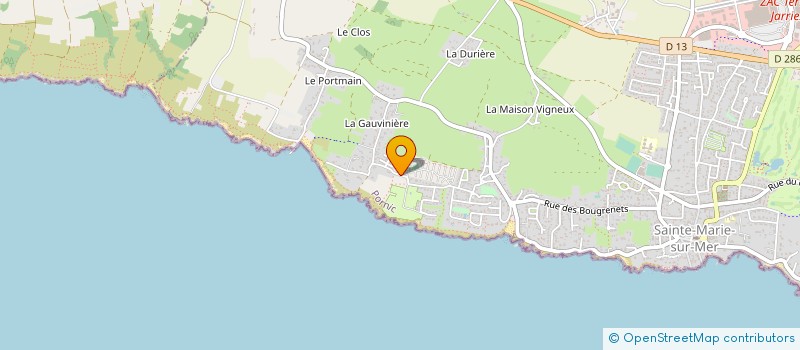 localisation de l'entreprise MONSIEUR DANIEL BARINA à PORNIC