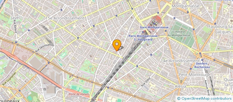 localisation de l'entreprise MONSIEUR DANIEL BARRERE  PARIS