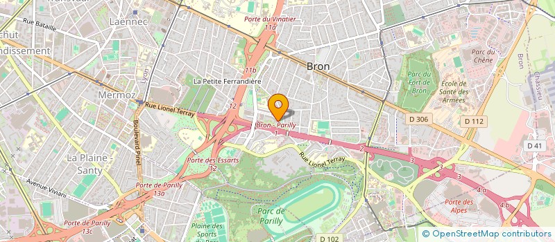 localisation de l'entreprise MONSIEUR DANIEL BASSOM  BRON