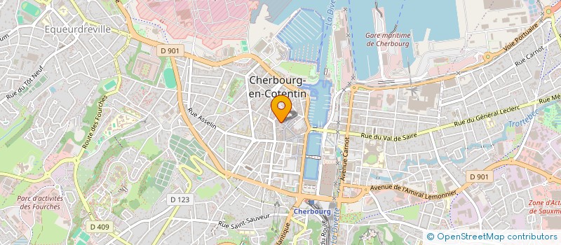 localisation de l'entreprise MONSIEUR DANIEL BASTARD  CHERBOURG-EN-COTENTIN