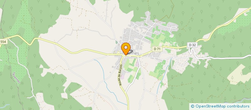 localisation de l'entreprise MONSIEUR DANIEL BASTOS  TAVERNES