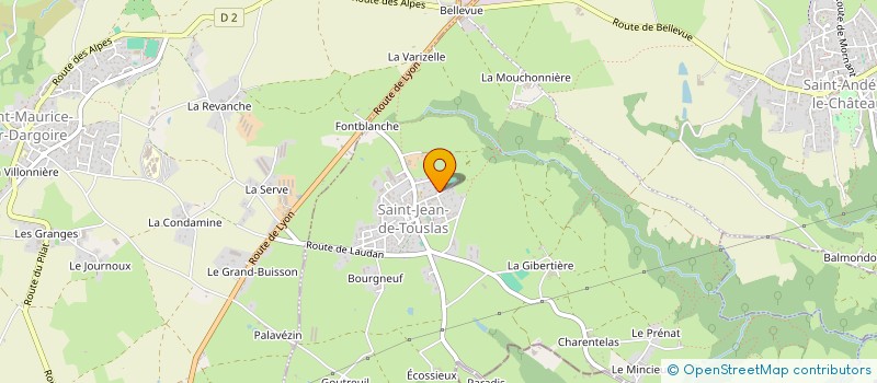 localisation de l'entreprise MONSIEUR DANIEL BAYER  TALUYERS