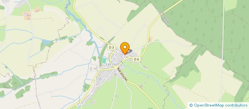 localisation de l'entreprise MONSIEUR DANIEL BEAUCHET  LERRAIN