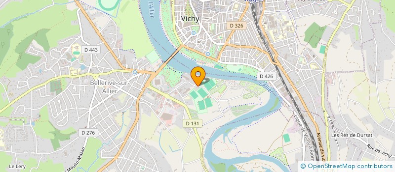 localisation de l'entreprise MONSIEUR DANIEL BEAUDIER  BRASSAC-LES-MINES