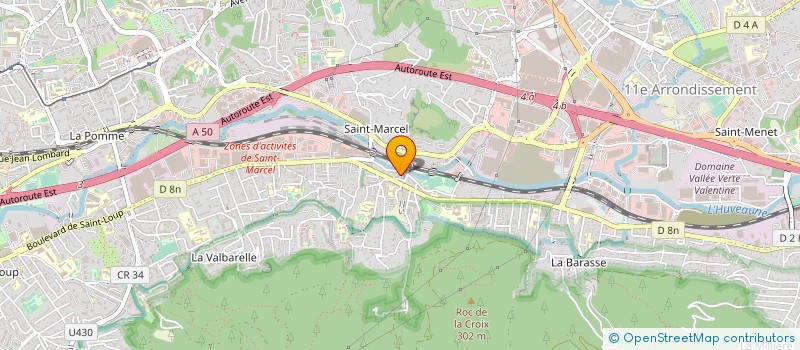 localisation de l'entreprise MONSIEUR DANIEL BEAUMER à MARSEILLE 11EME