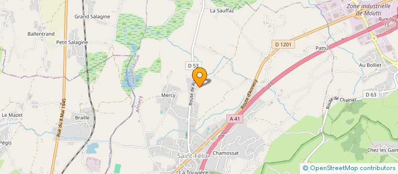 localisation de l'entreprise MONSIEUR DANIEL BEAUQUIS  SAINT-FELIX