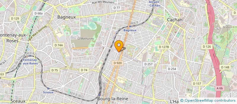 localisation de l'entreprise MONSIEUR DANIEL BEAUSEJOUR à BAGNEUX