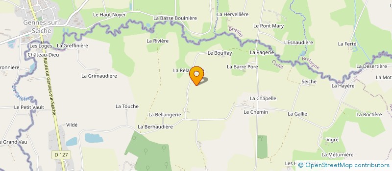 localisation de l'entreprise MONSIEUR DANIEL BEDIER  CUILLE