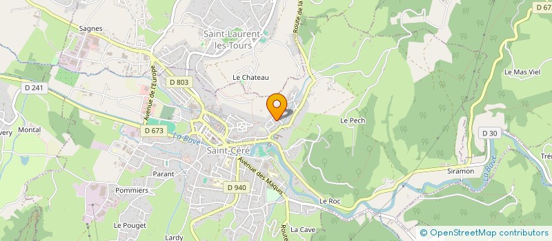 localisation de l'entreprise MONSIEUR DANIEL BEFFARA à SAINT-LAURENT-LES-TOURS