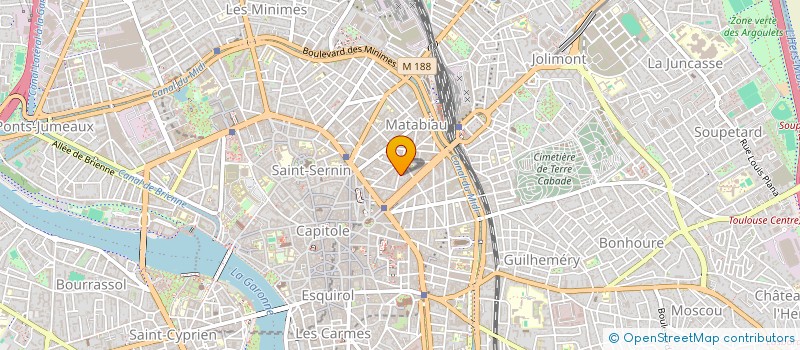 localisation de l'entreprise MONSIEUR DANIEL BEGA à TOULOUSE