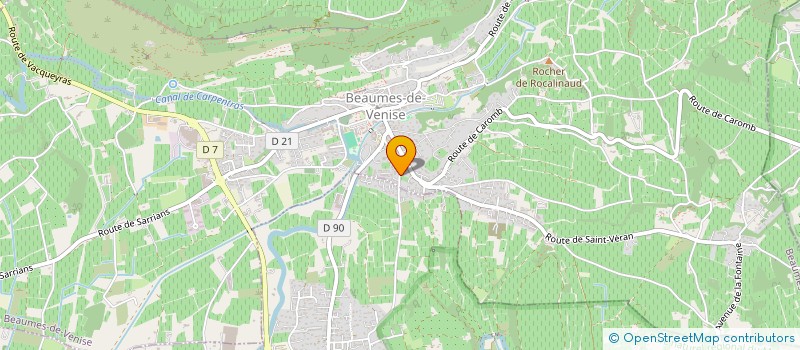 localisation de l'entreprise MONSIEUR DANIEL BEGOUAUSSEL  BEAUMES-DE-VENISE