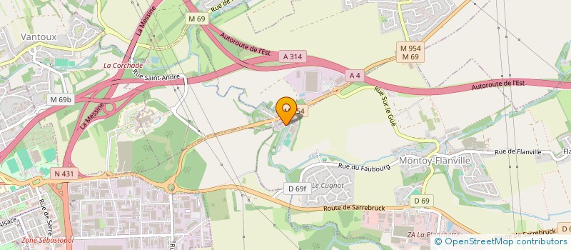 localisation de l'entreprise MONSIEUR DANIEL BEGUIN à OGY-MONTOY-FLANVILLE