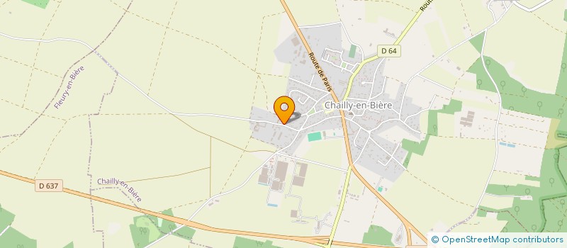 localisation de l'entreprise MONSIEUR DANIEL BEHURET à CHAILLY-EN-BIERE