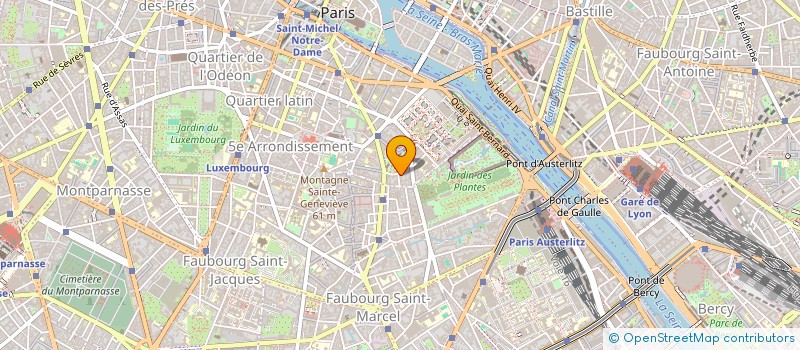 localisation de l'entreprise MONSIEUR DANIEL BELARDY  PARIS