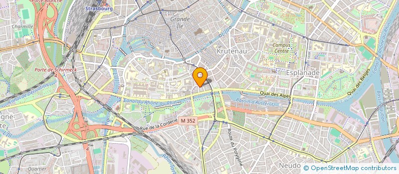 localisation de l'entreprise MONSIEUR DANIEL BELKHIR à STRASBOURG