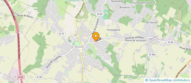 localisation de l'entreprise MONSIEUR DANIEL BELLAILA  BOULOC