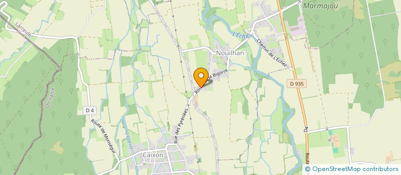 localisation de l'entreprise MONSIEUR DANIEL BELLARDI  NOUILHAN