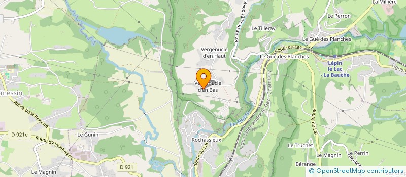 localisation de l'entreprise MONSIEUR DANIEL BELLEMIN-NOIRRATAZ  DULLIN