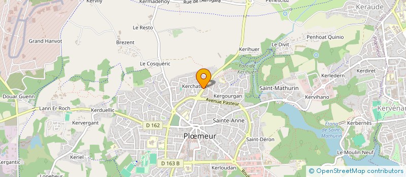 localisation de l'entreprise MONSIEUR DANIEL BELLIN à PLOEMEUR
