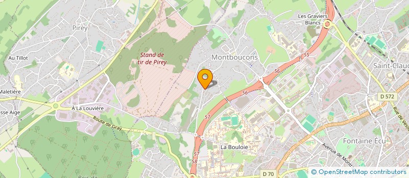 localisation de l'entreprise MONSIEUR DANIEL BEN-LULU  BESANCON