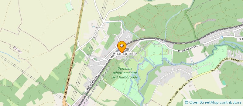 localisation de l'entreprise MONSIEUR DANIEL BERARDI à CHAMARANDE