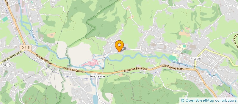 localisation de l'entreprise MONSIEUR DANIEL BERG  FRAIZE