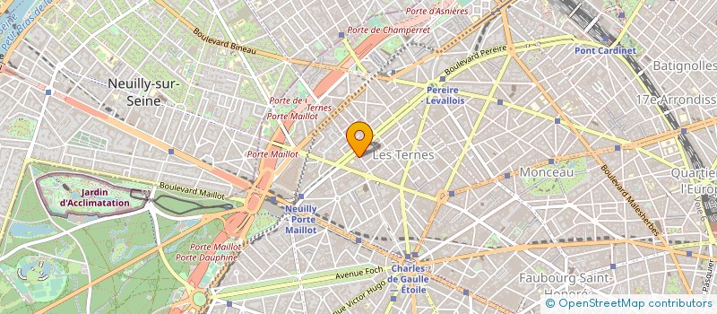 localisation de l'entreprise MONSIEUR DANIEL BERGEON  PARIS