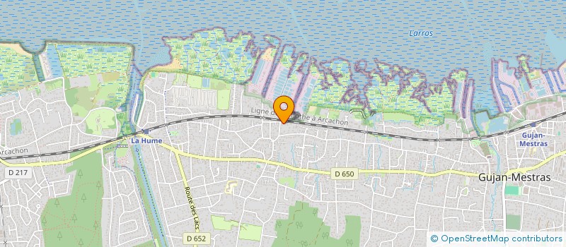 localisation de l'entreprise MONSIEUR DANIEL BERGONZAT  GUJAN-MESTRAS