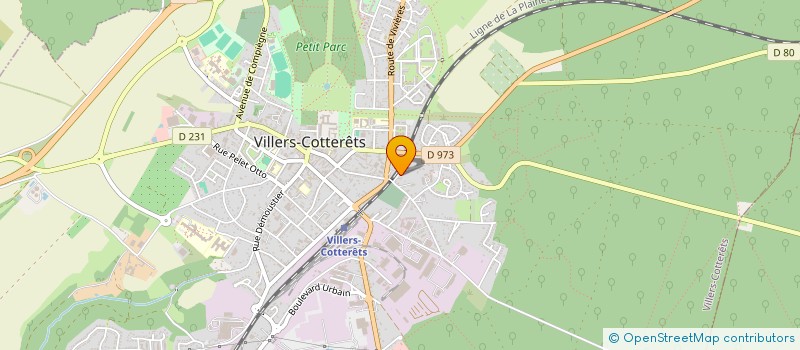 localisation de l'entreprise MONSIEUR DANIEL BERHANU à VILLERS-COTTERETS