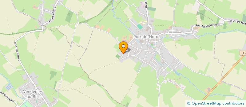 localisation de l'entreprise MONSIEUR DANIEL BERNARD  POIX-DU-NORD
