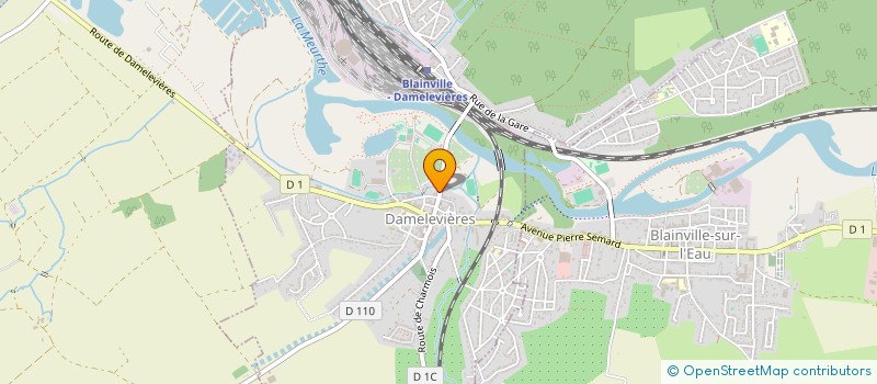 localisation de l'entreprise MONSIEUR DANIEL BERNARD STANISIERE  BLAINVILLE SUR L'EAU