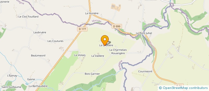 localisation de l'entreprise MONSIEUR DANIEL BERTHELOT  LOUVIGNE-DU-DESERT