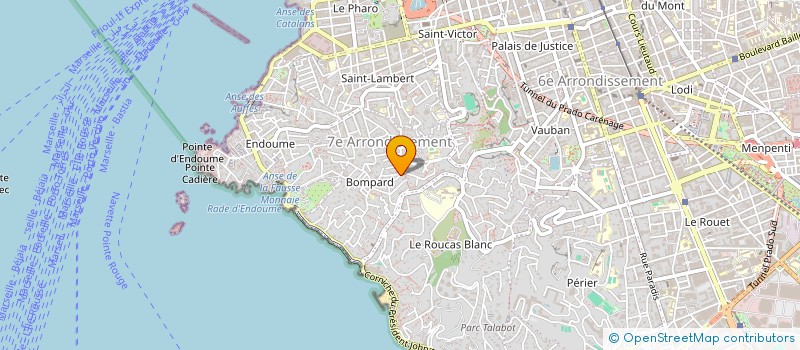 localisation de l'entreprise MONSIEUR DANIEL BERTRAND à MARSEILLE