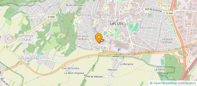 localisation de l'entreprise MONSIEUR DANIEL BERZAVA à LES ULIS