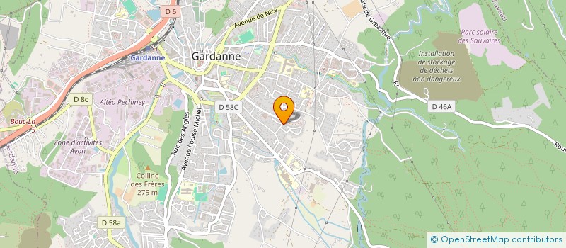 localisation de l'entreprise MONSIEUR DANIEL BESSAIH à GARDANNE