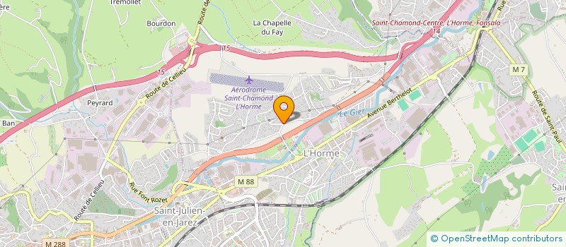 localisation de l'entreprise MONSIEUR DANIEL BESSON  L'HORME