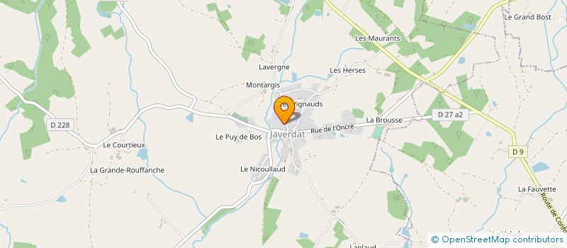 localisation de l'entreprise MONSIEUR DANIEL BETOULE à ORADOUR-SUR-GLANE